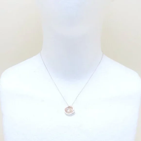 TIFFANY Authentic Gold Heart Necklace